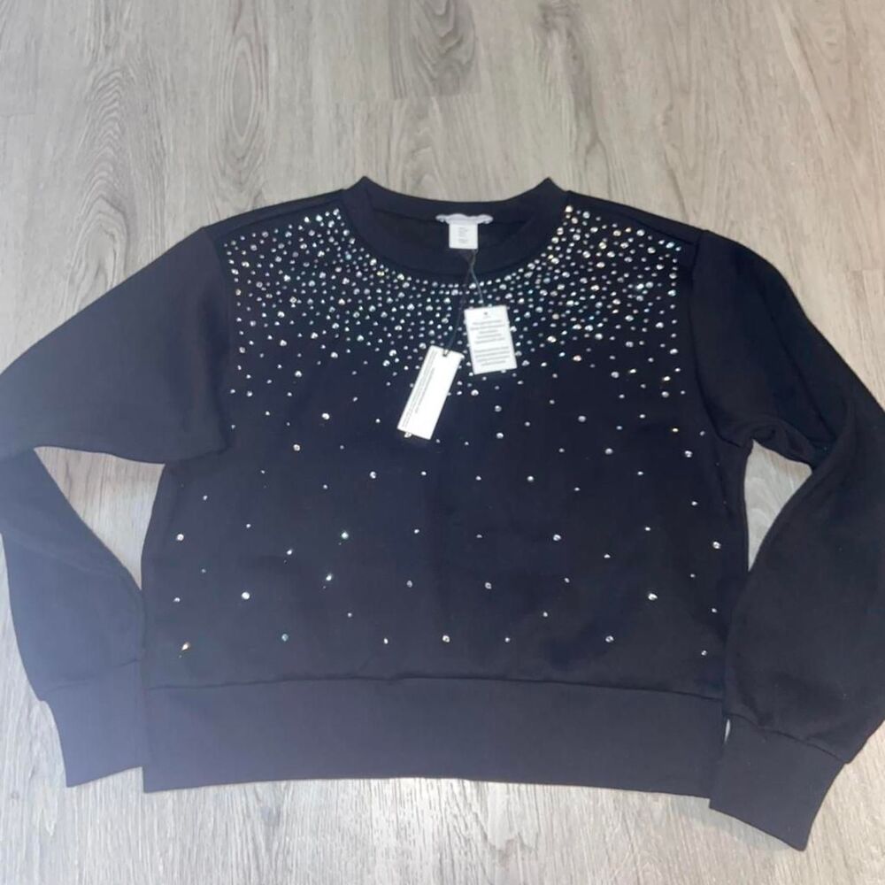 Cupcakes-and-cashmere Women's Black Sweatshirt S
